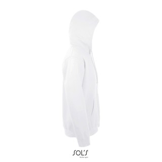 Sudadera con capucha unisex color blanca
